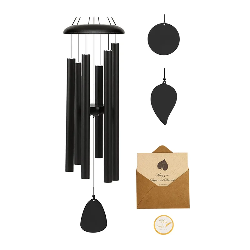 VELIF-Wind Chimes For Outside 3 Replaceable Wind Catchers Wind Chime With Deep Tone,Large Windchime, Windchimes Outdoors