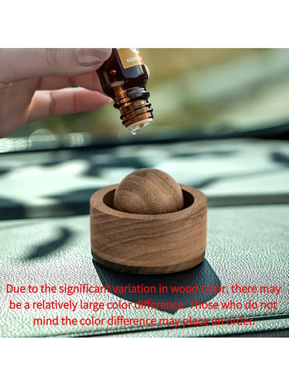 Wooden Aromatherapy Diffuser，Rotary Design，Suitable for cars and bedrooms，An excellent gift choice——Home Fragrance