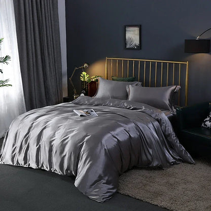 Luxury Solid Color Bedding Set