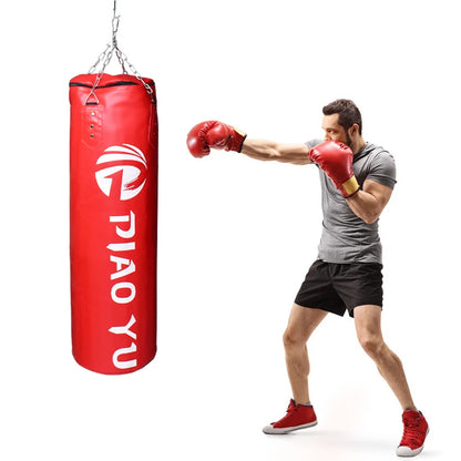 PU Hanging Sandbag Adult Boxing Training Equipment Professional Muay Thai, Kickboxing Training Sandbag Non-filling Sandbags