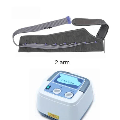 8 Airbag Pressotherapy Air Compression Leg Foot Massager Vibration Infrared Therapy Arm Waist Pneumatic Air Wave Pressure Machin