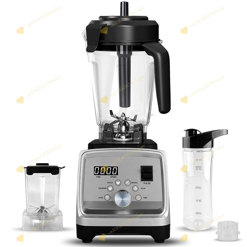 4200ML 3-in-1 Multifunctional Food Processor, High Power Grinder Blender, Commercial Smoothie Blender, Kitchen Appliances