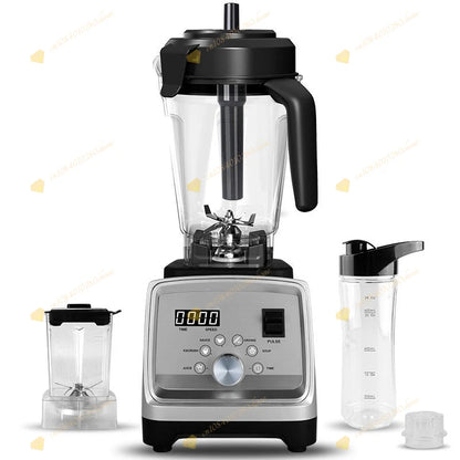 4200ML 3-in-1 Multifunctional Food Processor, High Power Grinder Blender, Commercial Smoothie Blender, Kitchen Appliances