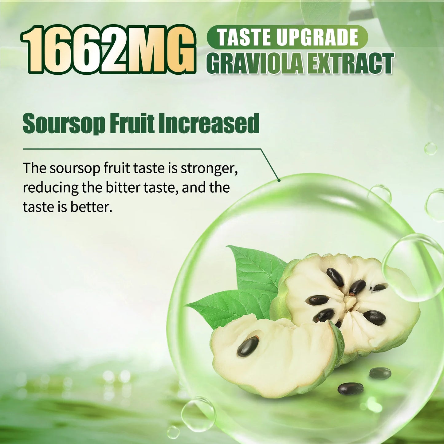 iMATCHME Herbs Soursop Bitters Liquid with Turmeric for Digestive Support & Immune Health – Vegan, Non-GMO