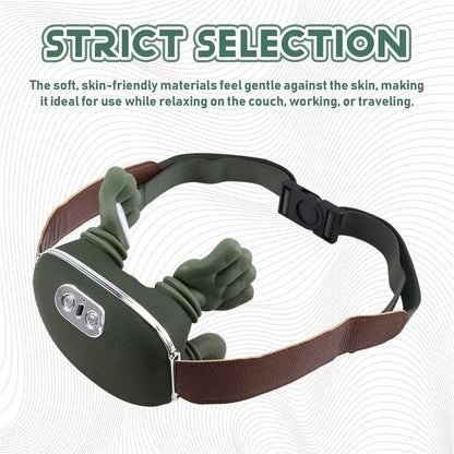 【PLAISIR】Deep Tissue Massage And Heat Electric Neck Massager For Back Relaxation For Pain Relief And Shoulder Massager