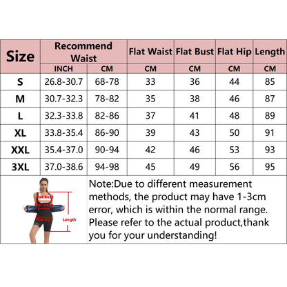Women Body Shaper Sleeveless Tops Bodysuits Weight Loss Jumpsuit Waist Trimmer Corsets Gym Belly Slimming Shapewear Fat Burning