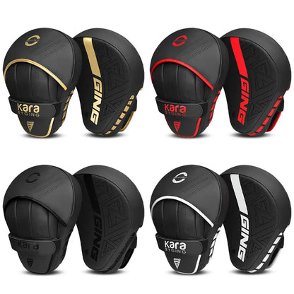 Boxing Pad and Glove Set,Curved Focal Target with Boxing Gloves,Suitable for MMA, Muay Thai,Taekwondo Martial Arts 4-14oz Choose