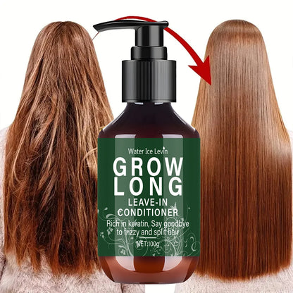 Hair Growth Leave In Conditioner 1+1 Pack 100g Biotin Collagen Hyaluronic Acid Vitamin C Dry Damaged Hair Repair Moisturizing