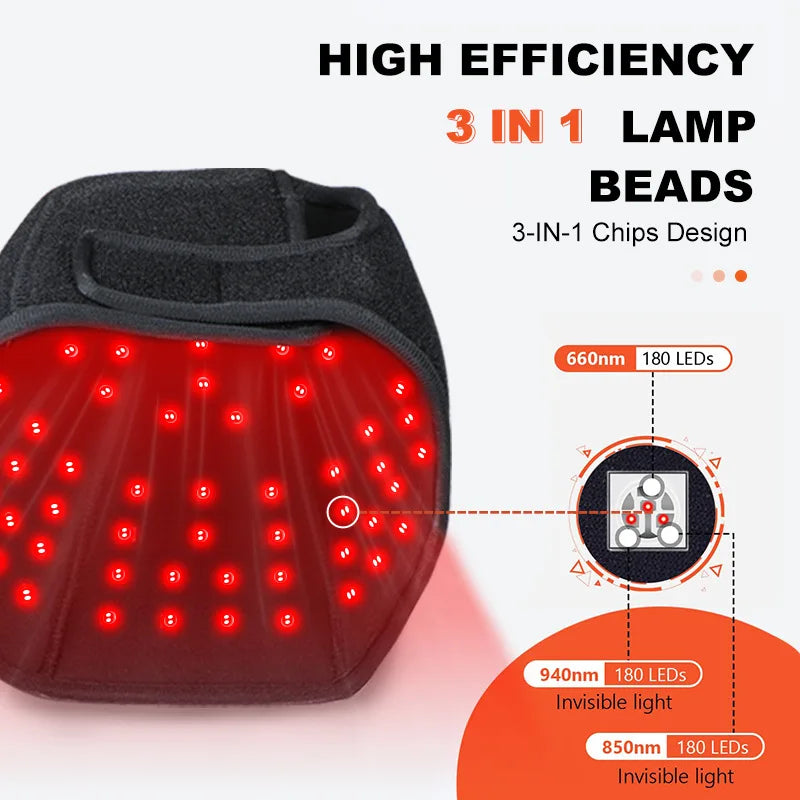 660nm&850nm LED Red Near Infrared Light Therapy Hair Growth Cap for Hair Loss Treatment  Hair Regrowth Anti Hair Loss Relax Head
