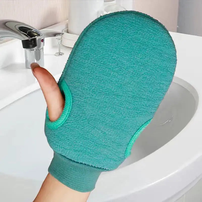 1PCS Bath for Peeling Exfoliating Body Cleaning Scrub Mitt Rub Dead Skin Gloves for Shower Body Brush Towel Foam Body Massage