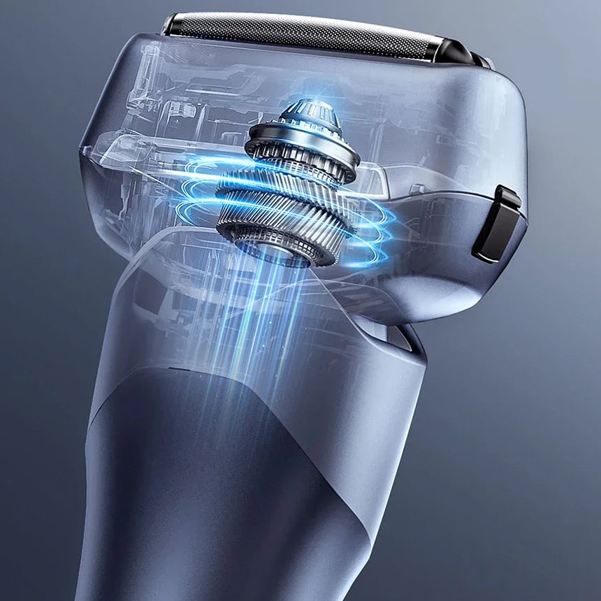 Panasonic Electric Razor for Men, Wet/Dry Electric Shaver with 3-Blade Cutting System, Ergonomic Handle and USB-C Charging