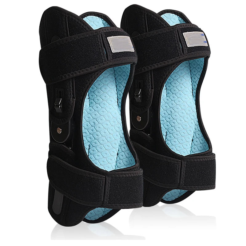 NEW 1Pcs Adjustable Exoskeleton Walking Aid Gear for Elderly Knee Rehabilitation Protective Leg Joint Training Knee Brace
