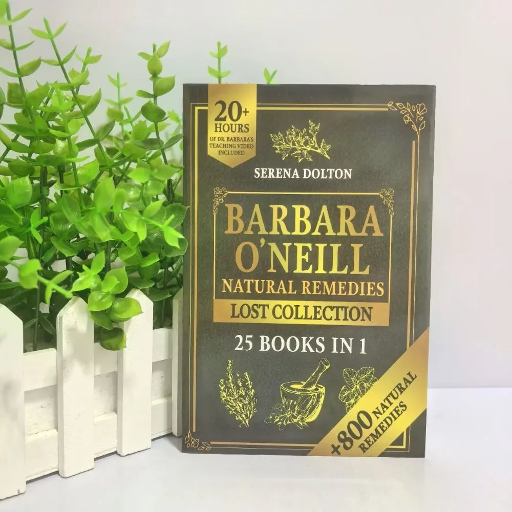 20+ Natural Remedies English Book : a Comprehensive Natural Therapy Encyclopedia Collection by Barbara O'Neill & Serena Dalton