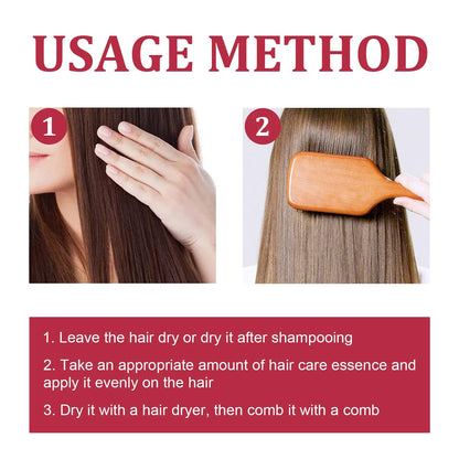 Hair Smoothing Conditioner Keratin Leave-In Conditioner Repair Damaged Hair Moisturizing Oil Anti Frizz Straightening Hair Mask