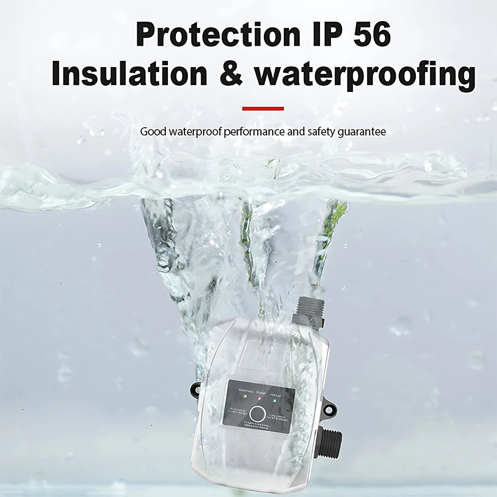 Shower Booster Pump Brushless Water Pump 15m 24V MaxFlow:32L/min Automatic Pressure Controller Household Booster Water Heater