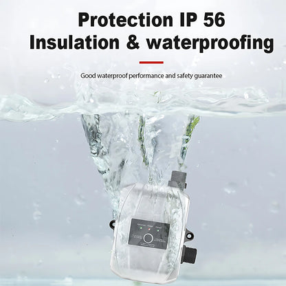 Shower Booster Pump Brushless Water Pump 15m 24V MaxFlow:32L/min Automatic Pressure Controller Household Booster Water Heater