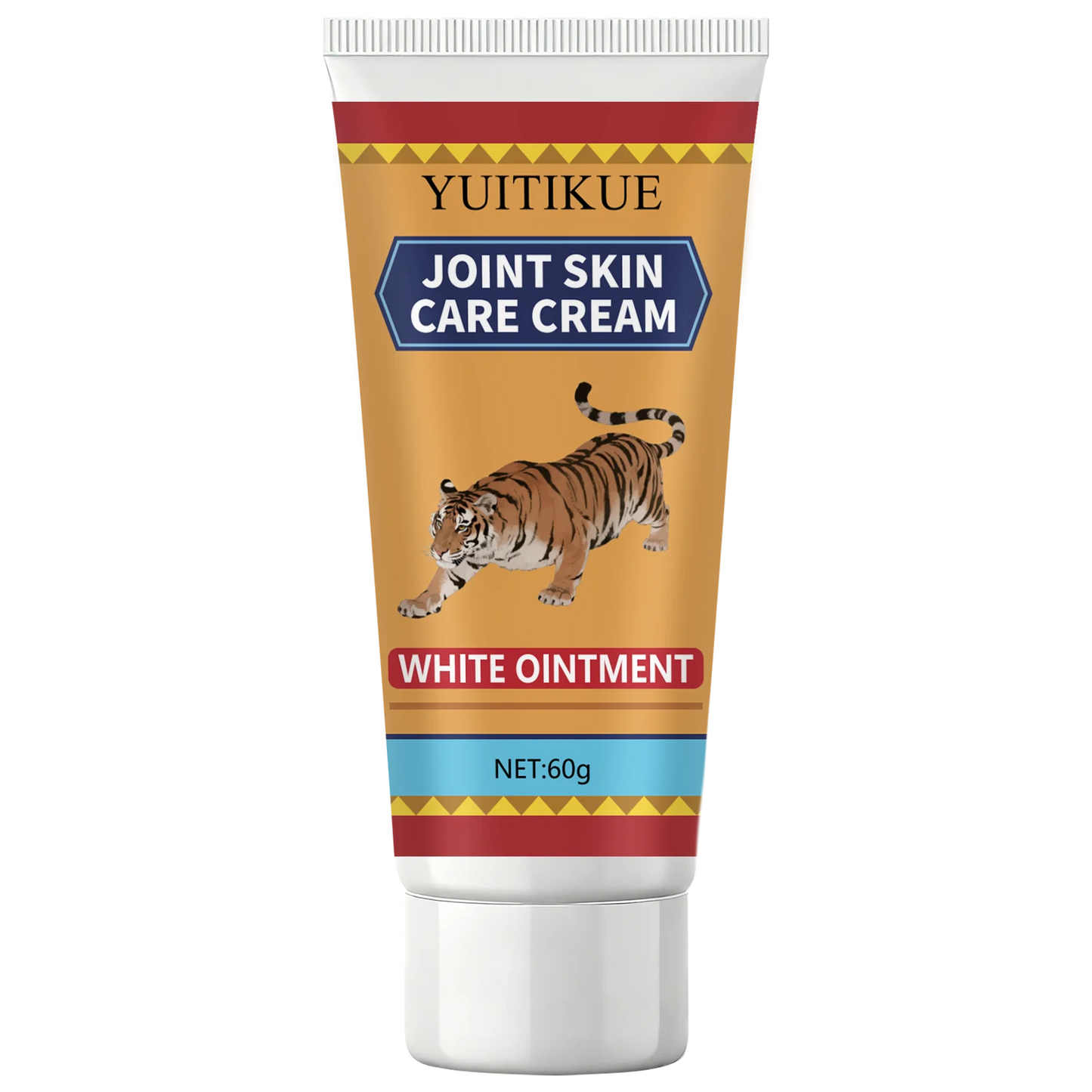 Skin and joint care cream, containing hyaluronic acid, collagen, and Siberian daisy extract, deeply moisturizing and non-greasy
