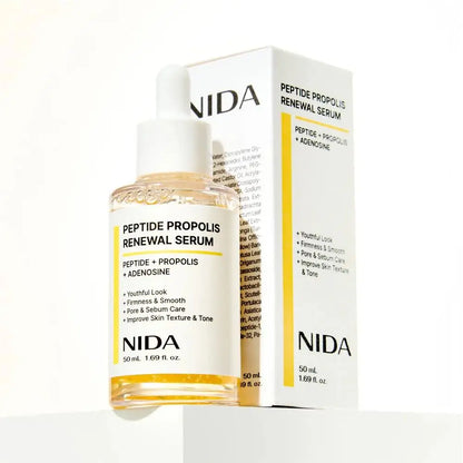 Korea NIDA Skin Care Kit - Ultimate Moisturizing Cream, Retinol Probiotic Eye Cream, TXA Renewal Essence, For All Skin Types