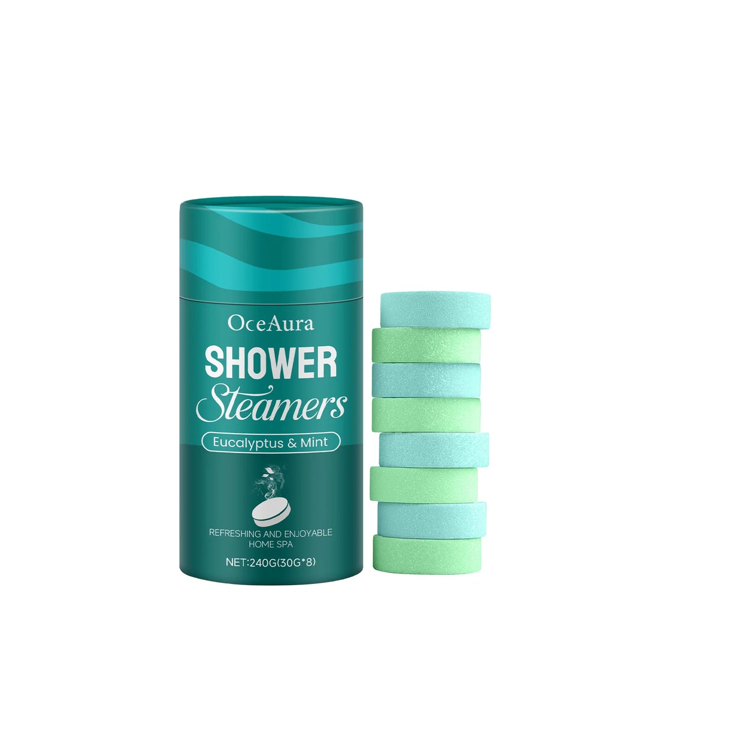 OceAura Shower Steamers Eucalyptus Mint Relax Mind Body Cleaning Lavender Rose Shower Steamers Tablets Bath and Shower Products