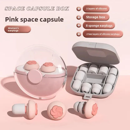Sleep Soundproof Earplugs Anti Noise Sleep Earplugs Learning Noise Reduction Soundproof Earplugs