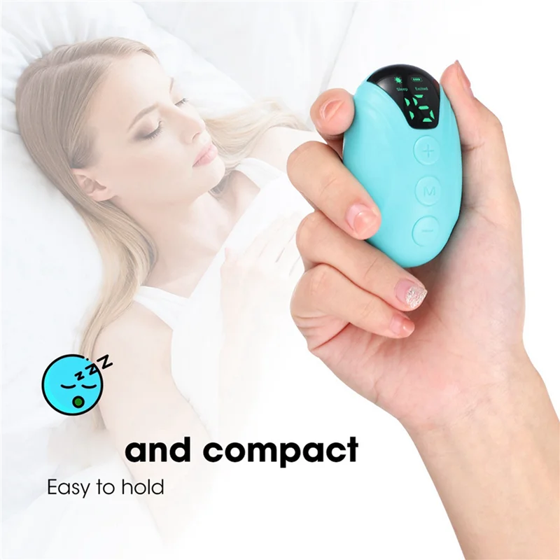 A02F-2X Handheld Sleep Aid Device Help Sleep Relieve Insomnia Instrument Pressure Relief Sleep Device Night Anxiety Therapy