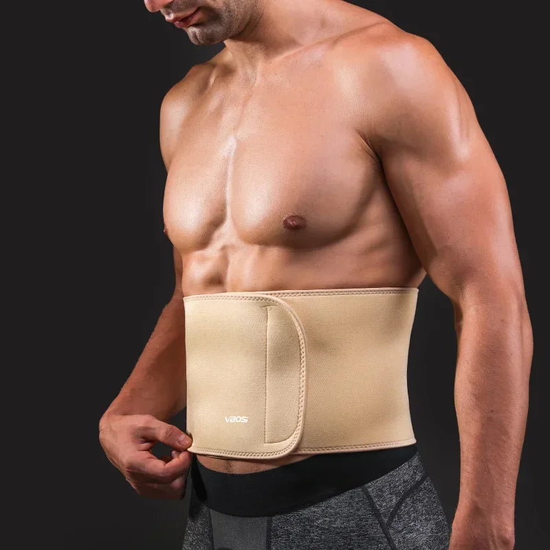Neoprene Waist Trimmer Belt for Men And Women Fitness Support Sweat Belt Slimming Weight Loss Waist Trainer