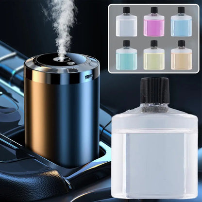 Car Aromatherapy Air Freshener Multiple Fragrances Gardenia Ocean Hilton Osmanthus Automatic Aromatherapy Machine