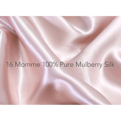 100% Mulberry Silk Bonnet Sleep Hair Cap Long Bonnets with Elastic Tie Band Adjustable Straps for Long Curly Dreadlock Braid