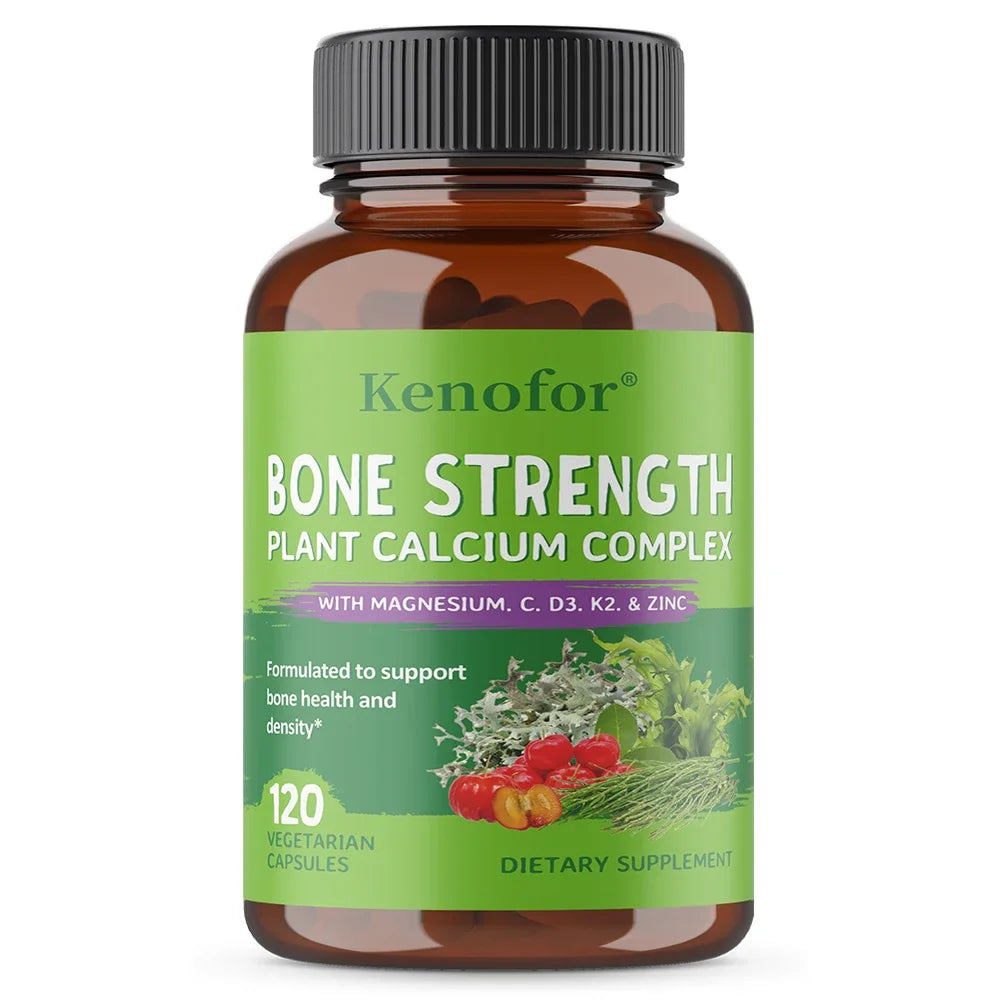 Calcium and Magnesium Supplements - for Bone Health, Nerve and Muscle Regulation, Improved Sleep, and Blood Pressure Regulation