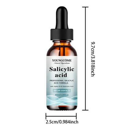 Salicylic Acid Hair Shampoo Magical Repair Damage Frizzy Soft Smooth Shiny Hair Deep Clean Moisturizing Keratin Hair Care Essent