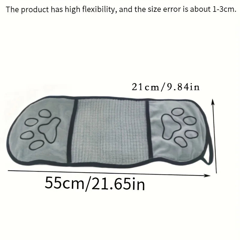 1pcs Pet Bath Massage Brush Dense Soft Bristles Anti-Slip Grip Gentle Deshedding for Dogs Cats Puppies Kittens Sensitive Skin