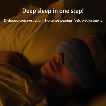 Eye Mask Sleep 3D Stereoscopic Sleep Aid For Men Women Adult Sleeping Block Out Light Relieve Fatigue Travel Blindfold