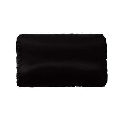 2pc Elastic band Pillow case 100% Satin pillowcase solid color pillow cases pillow cover for bed