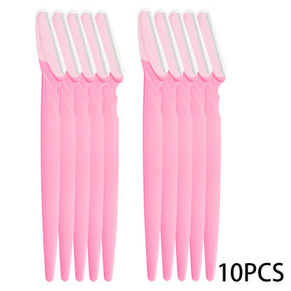 Razor Set Eyebrow Multipurpose Face Razors For Women and Men Dermaplaning Tool  Easy To Use Cutter Shaver Blades Makeup Tools