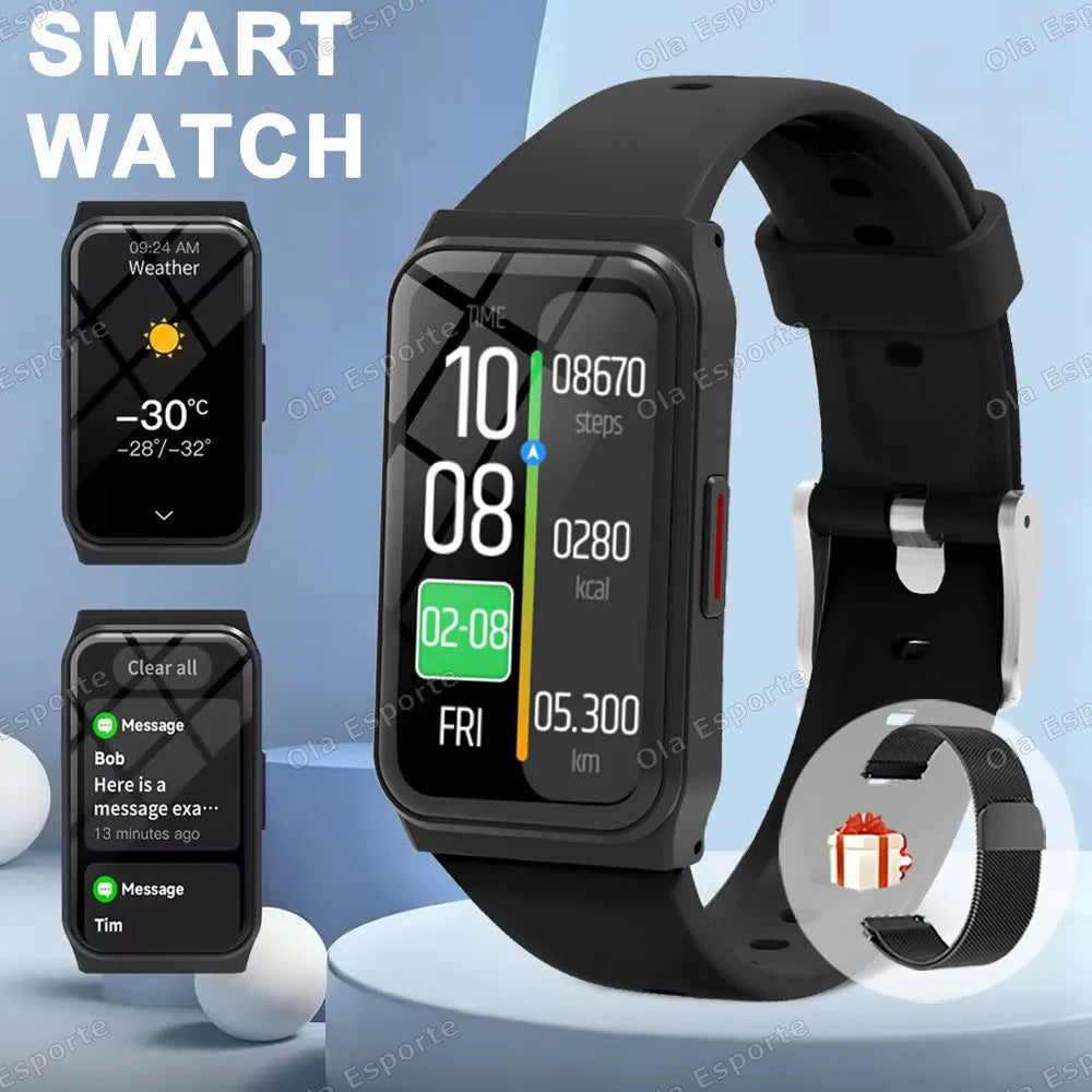 2026 New Smart Watch 1.45inch Display Screen Health&Sleep Monitoring GPS Tracker For Android&IOS Men Women Sports Smart Bracelet