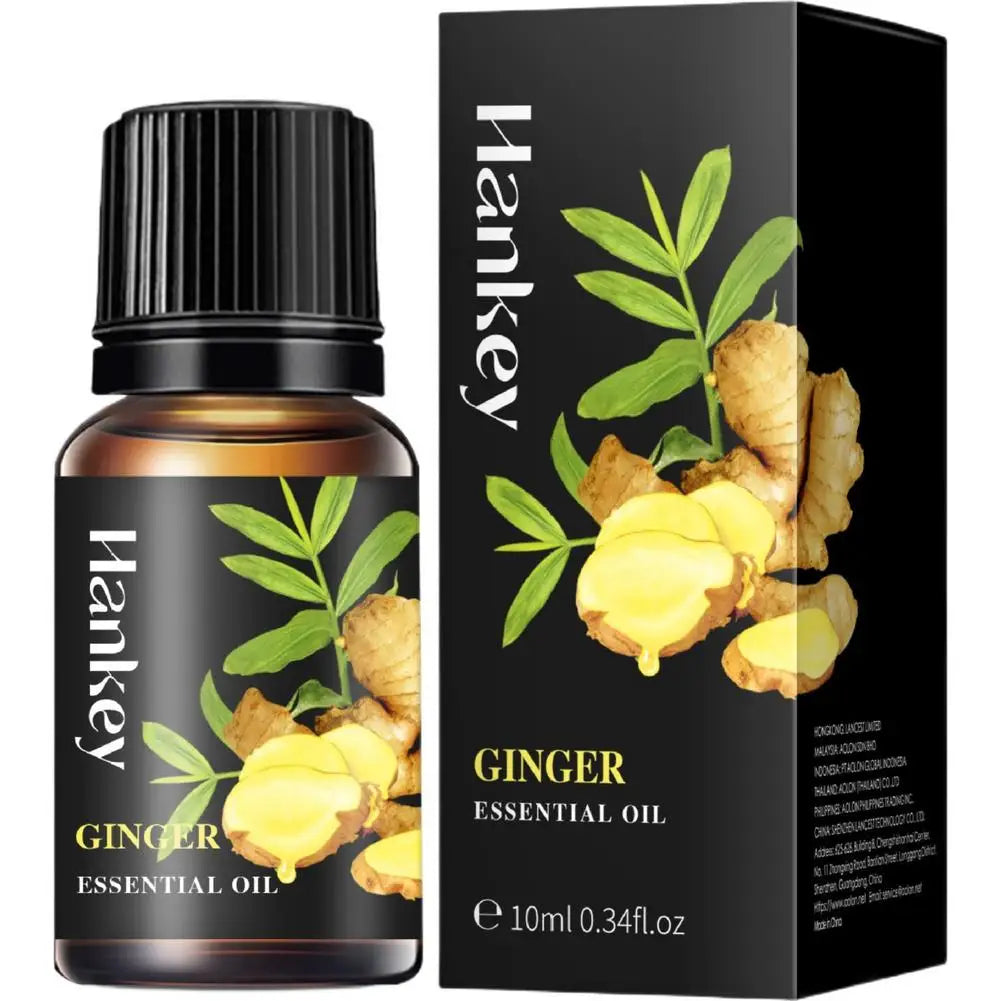 10ML Lavender Rose Lemon Olive Eucalyptus Orange Rosemaxy Wormwood Ginger Green tea Oil
