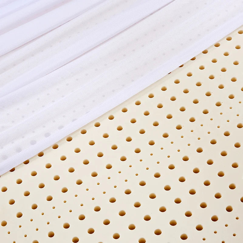 Thailand 100% Natural latex Mattress natural latex liquid mattress home single double mats with cover King Queen Twin Full Size
