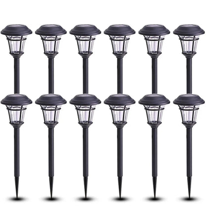 Solar Courtyard LED Ground Light Waterproof Outdoor Garden Decorative Pathway Lights for Patio Lawn Walkway Street