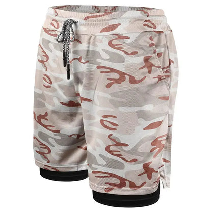 Men's 2 in 1 Running Shorts