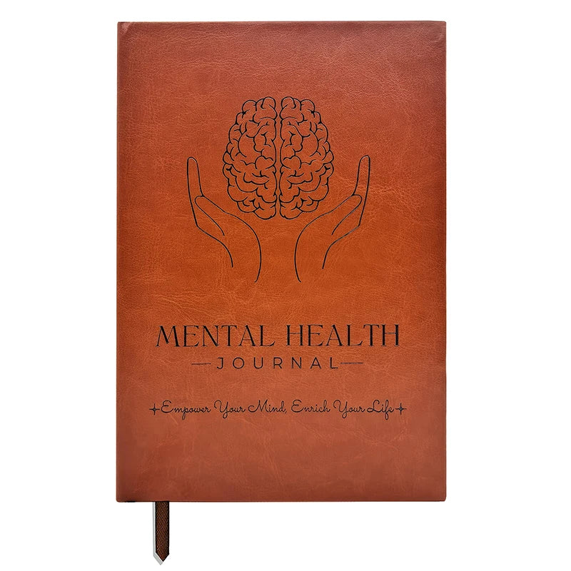 Mental Health Journal Anxiety & Guided Journal Self Care Journal To Practice Positive Thinking ADHD Planner With Mood Tracker -