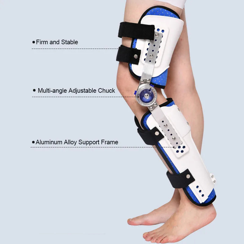 Orthopedic Knee Joint Support Joint Pain Relief Adjustable Knee Pads Leg Ankle Brace Protector Bone Orthosis Ligament