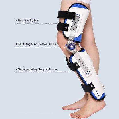Orthopedic Knee Joint Support Joint Pain Relief Adjustable Knee Pads Leg Ankle Brace Protector Bone Orthosis Ligament