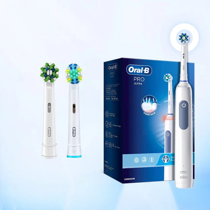 Oral B PRO ULTRA Electric Toothbrush 3 modes and 3 electric modes Adult electric toothbrush  Black, white, blue, pink