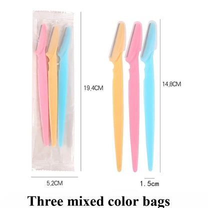 Eyebrow Razor and Facial Razor for Women Multipurpose Exfoliating Dermaplaning Tools with Precision Cover Safety Beauty New