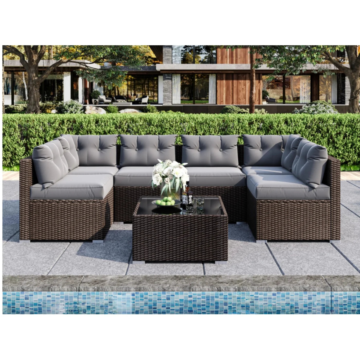 New Arrival Luxury Modern Patio Garden Sofa Sets Outdoor Furniture Outdoor Furniture