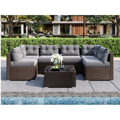 New Arrival Luxury Modern Patio Garden Sofa Sets Outdoor Furniture Outdoor Furniture