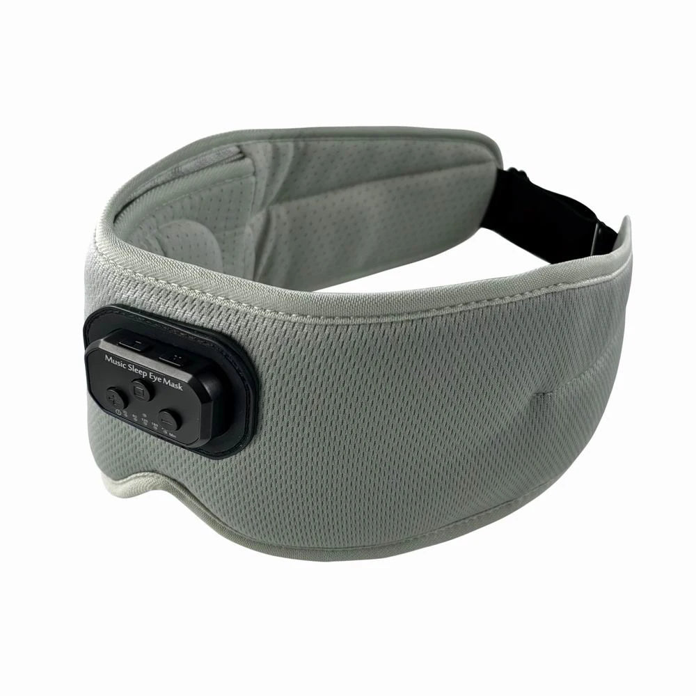 Sleeping Mask 3D Eye Mask HeadSet Headband Soft Elastic Comfortable Wireless Music Headset Eye Mask With Mic For Side Sleepers