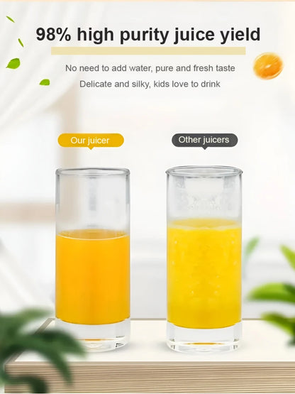 【EU Plug】 Household Large-diameter High-power Juicer Multi Functional Juicer with Residue Separation Function