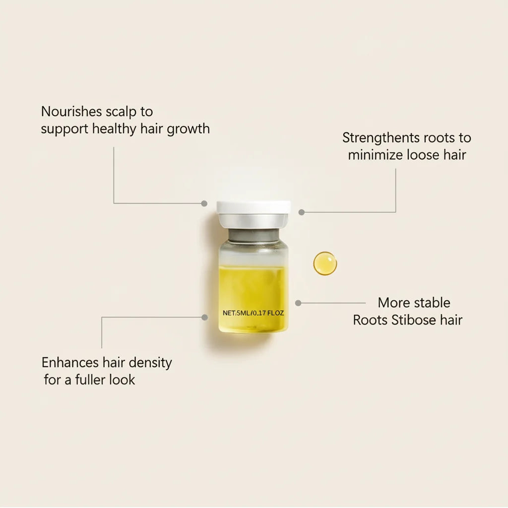 Hair Care Kit with Roller Applicator - Comfort Scalp Massage, Long-Lasting Daily Moisturizing & Hair Nourishing