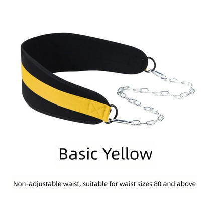 Training Fitness With Chain Pull-up Belt Weight Lifting Workout Belt Weighted Dip Belt Fitness Equipment Dip Belt Weight Lifting